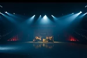 《回声档案》封面，旧磁带与录音室隔音墙的局部
